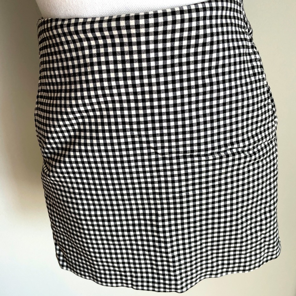 Urban Outfitters Gingham Mini Skirt
